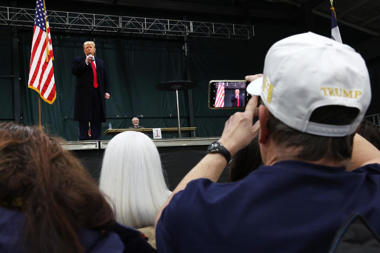 Trump 98 counties iowa haley