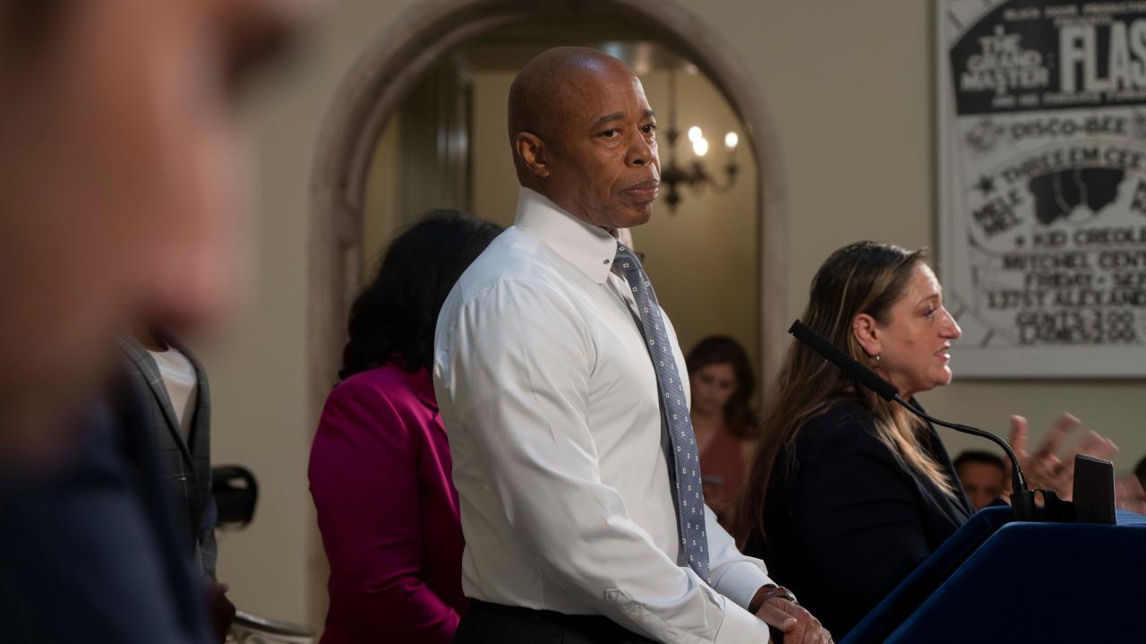 Adams albany migrant crisis