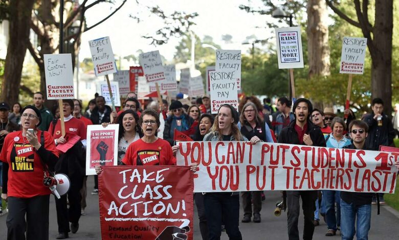 Csu california faculty strike