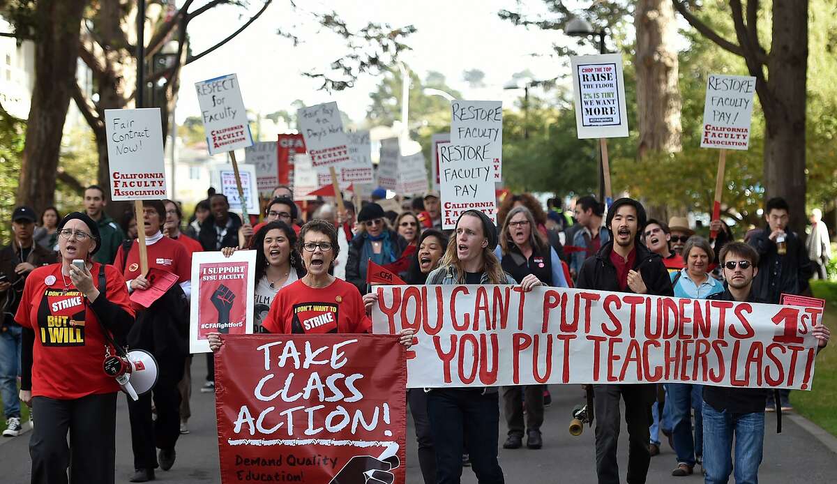 Csu california faculty strike