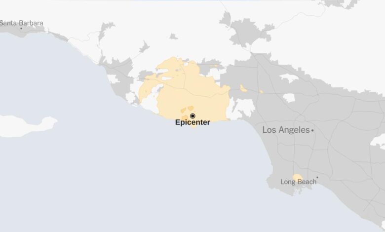 Earthquake tracker southern california