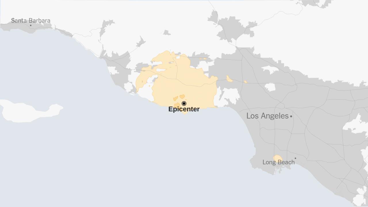 Earthquake tracker southern california