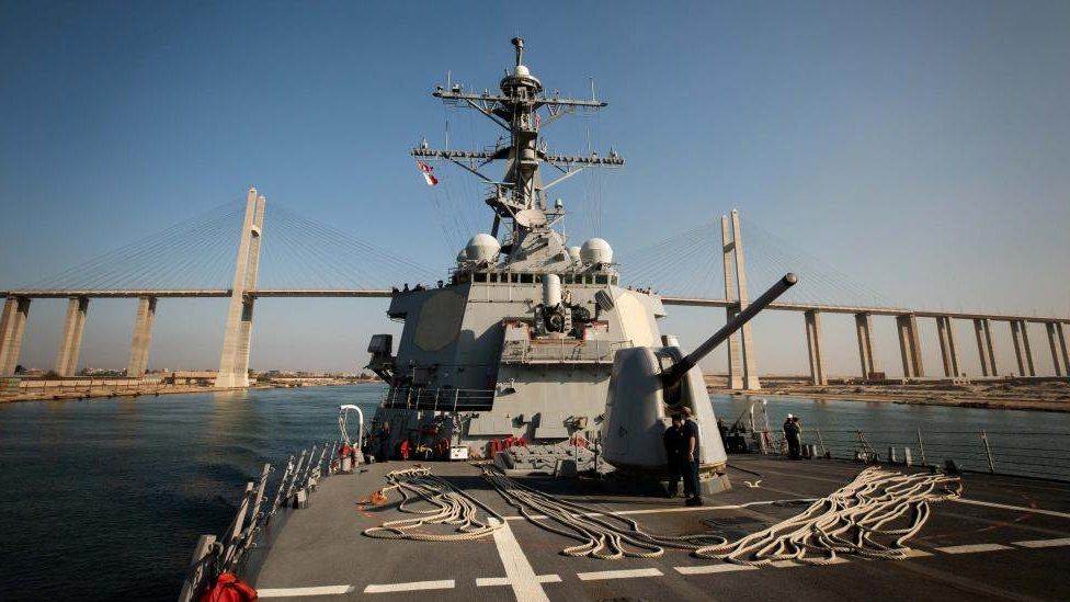 Houthis missiles us ship taiwan asia