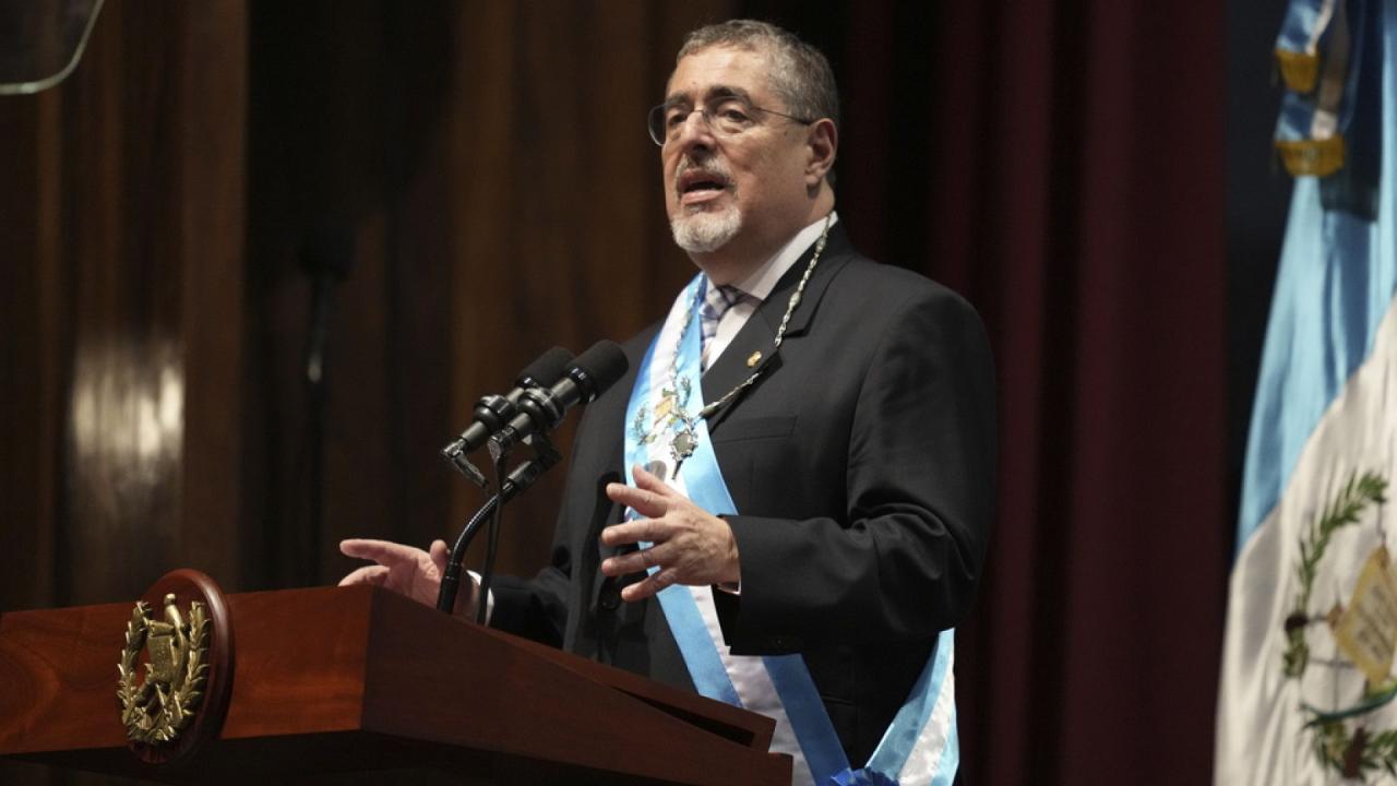 Guatemala presidente bernardo arevalo