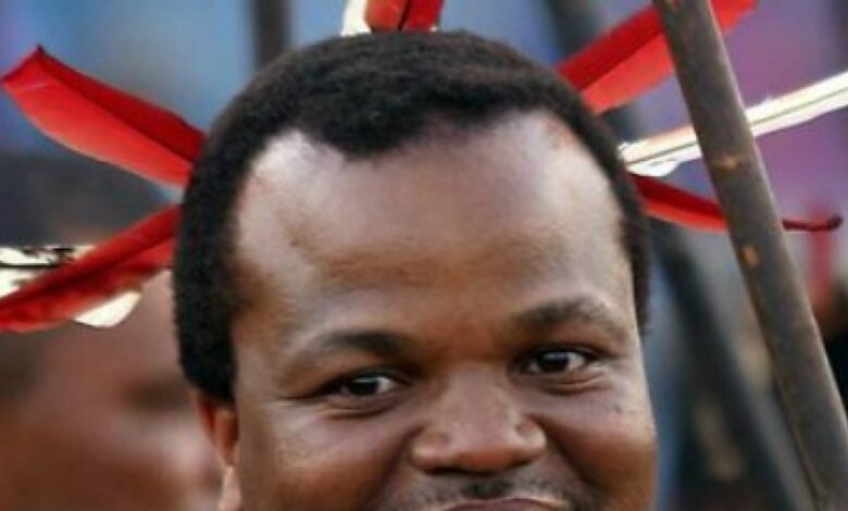 King mswati eswatini africa youth