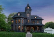 Gothic victorian house australia