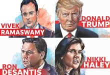 Iowa caucuses trump desantis haley