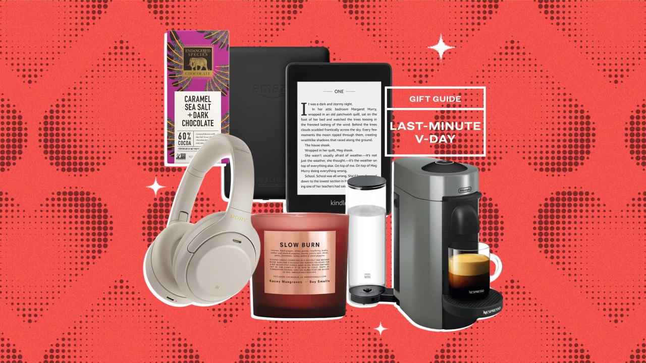 Last minute gifts valentines day