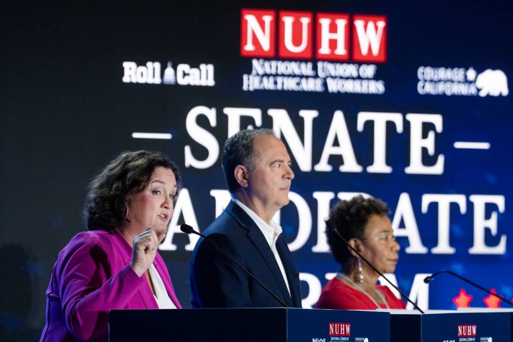 California senate candidates debate