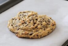 Chocolate giant chip cookie make like cuts pizza quicker much eatgood4life super fun kids birthday