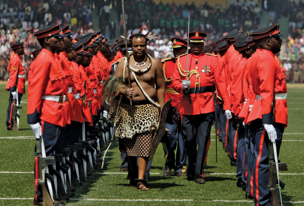 King mswati eswatini africa youth