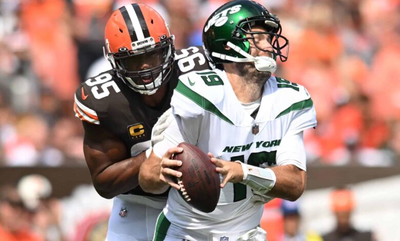Browns nfl honors kevin stefanski myles garrett joe flacco