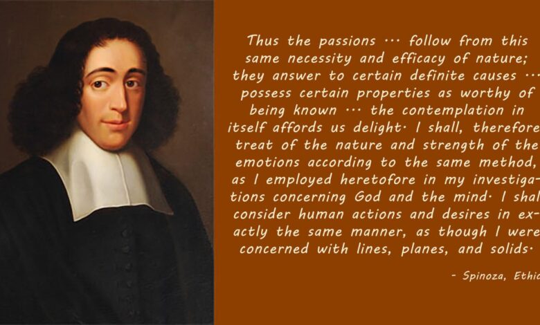 Baruch spinoza free thought