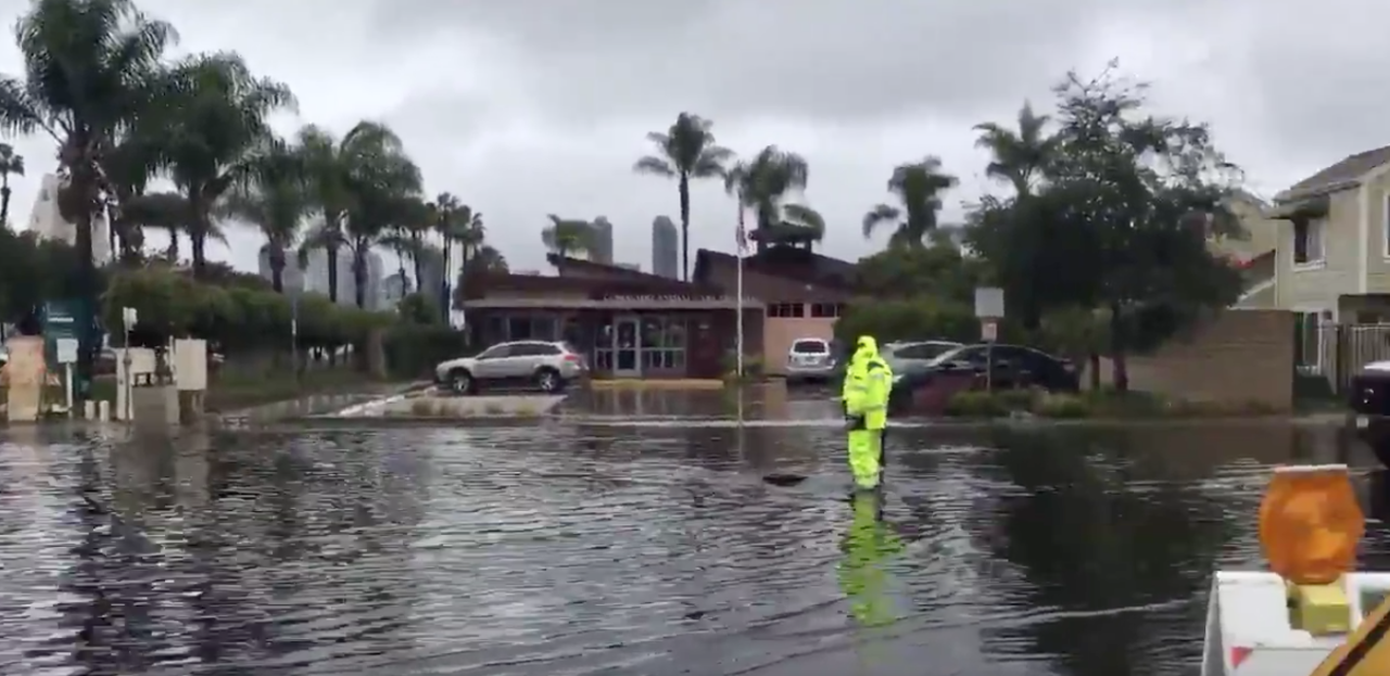 San diego flood damage