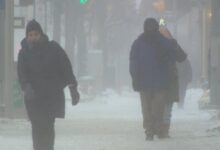 Tormenta de nieve california