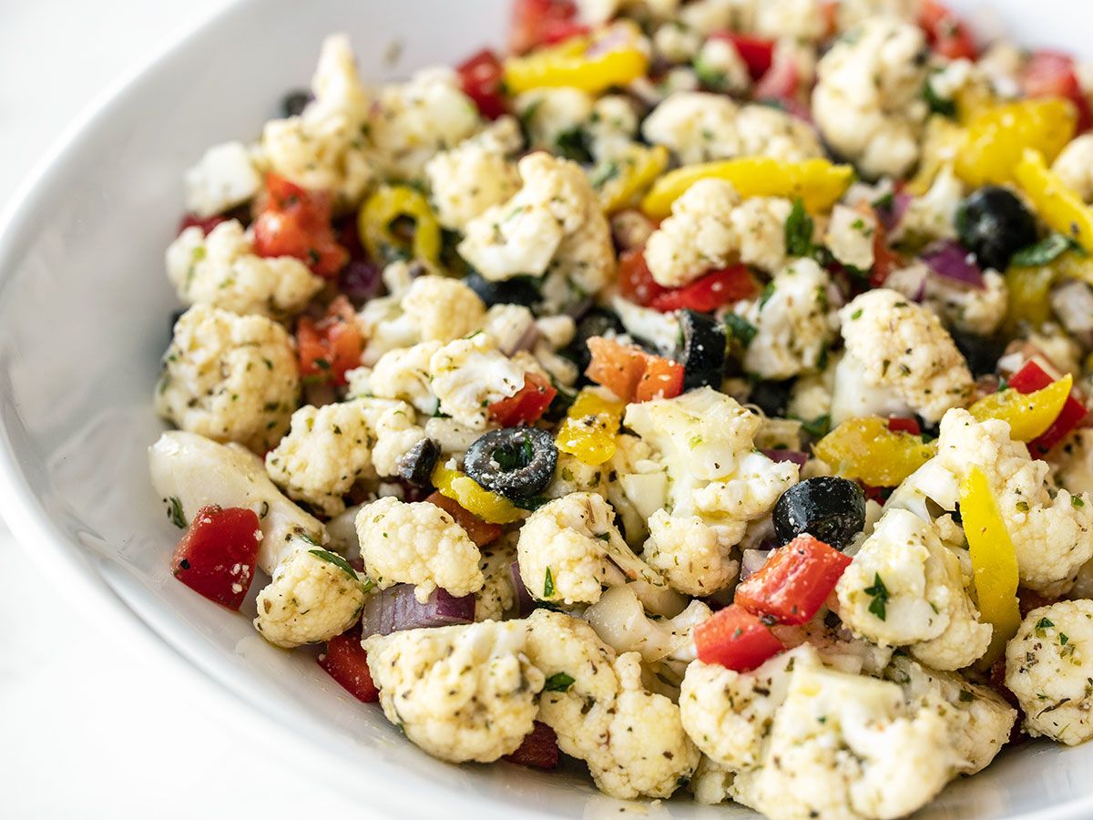 Easy cauliflower salad recipe