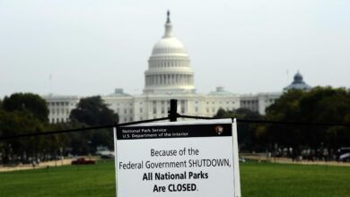 Spending impasse partial shutdown