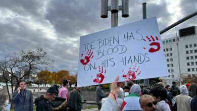 Biden gaza michigan arab americans