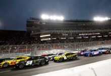 Nascar clash at the coliseum ty gibbs joey logano