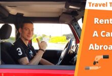 How to rent a car abroad
