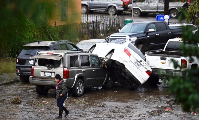 San diego flood damage