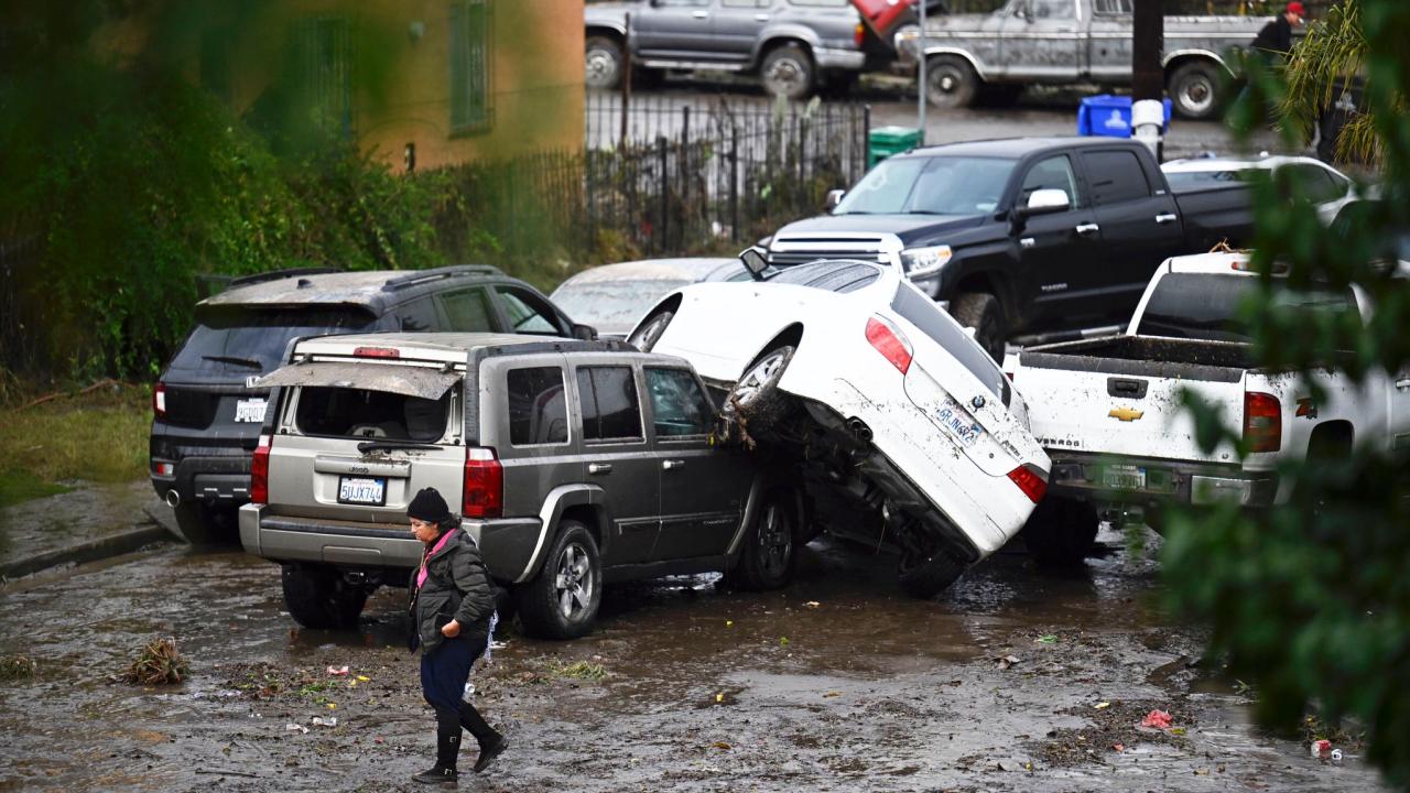 San diego flood damage