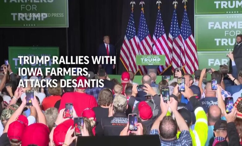 Iowa pastors trump desantis