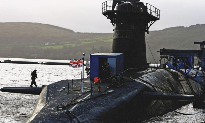 Uk trident nuclear missile test