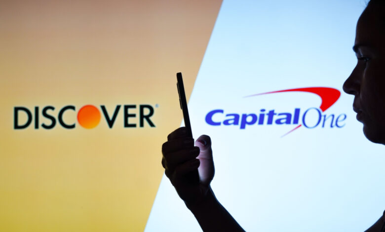 Capital one discover merger