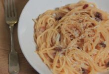 Carbonara spaghetti