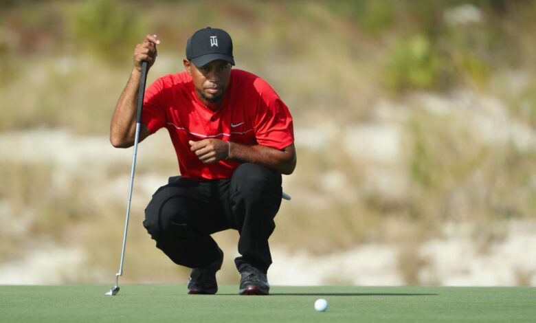 Tiger woods sun day red