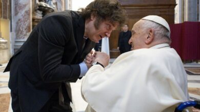 Pope argentina javier milei