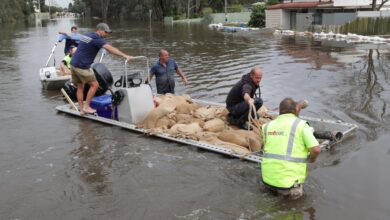 California floods king charles
