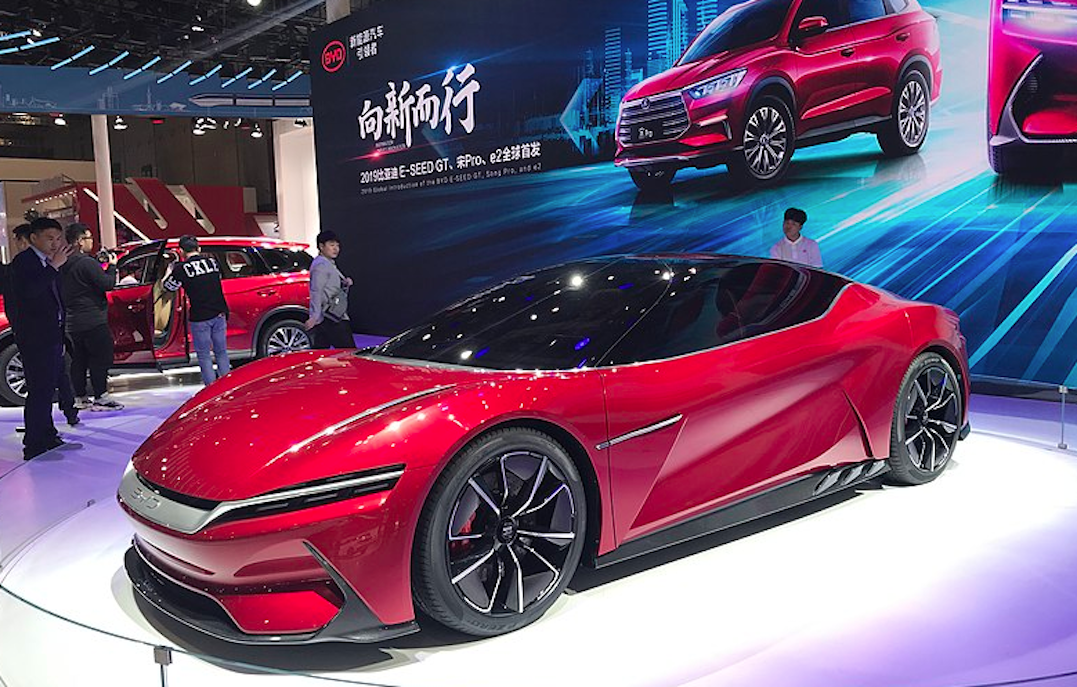 Byd china electric vehicle
