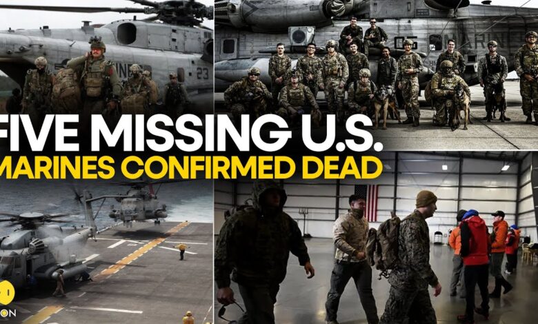 Missing marine helicopter california