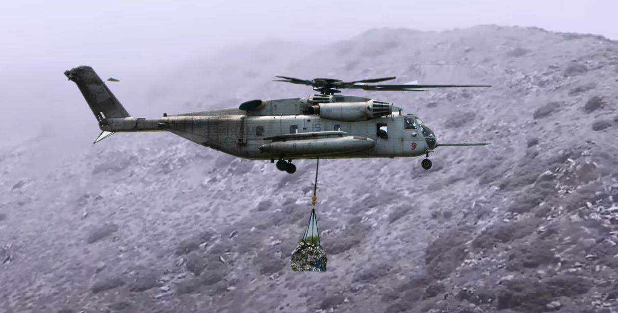 Missing marine helicopter california