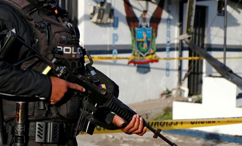 Ecuador gang violence noboa
