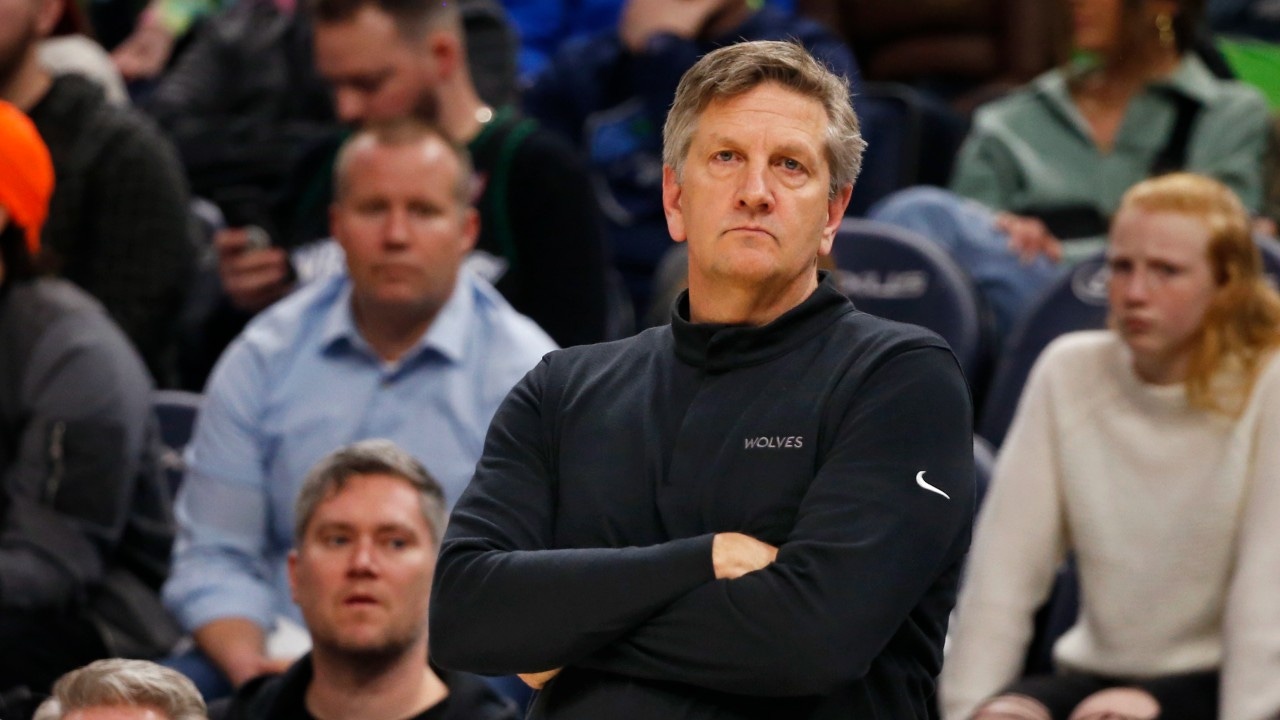 Timberwolves film session chris finch all star