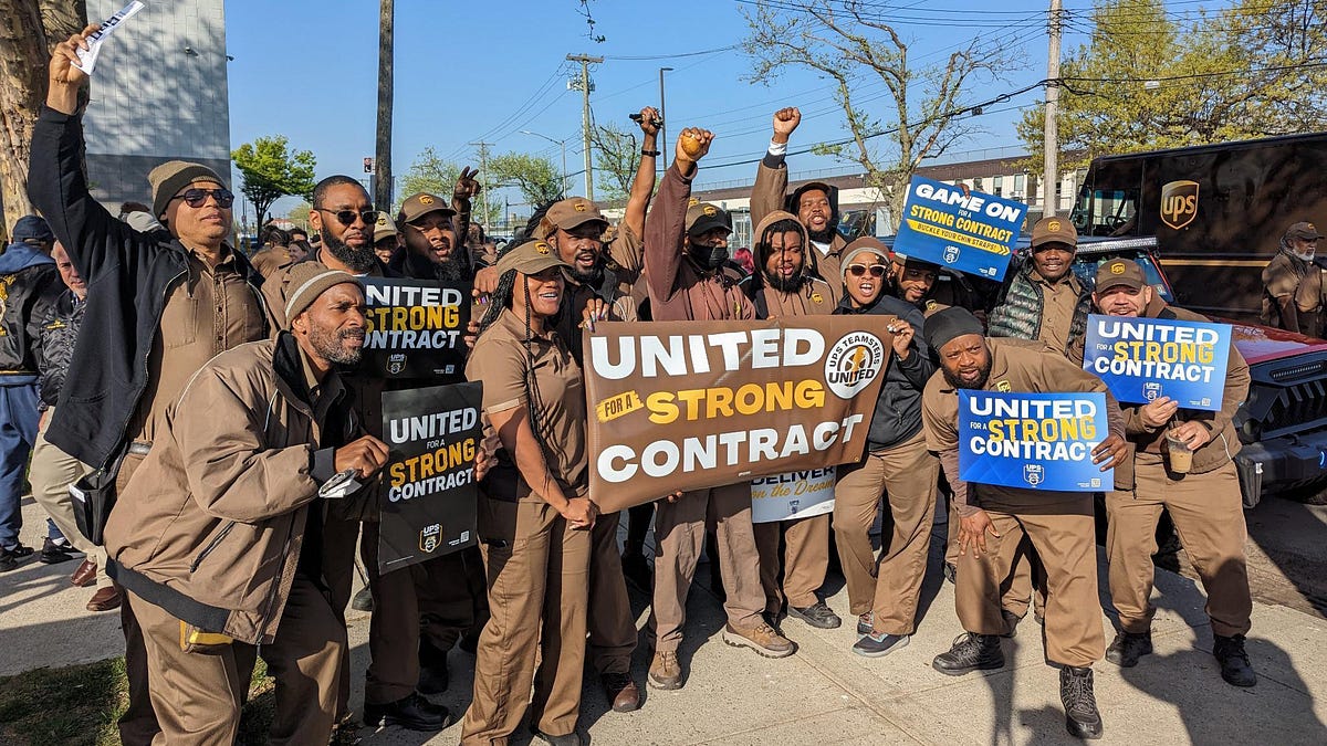 Ups layoffs rising wages union contract