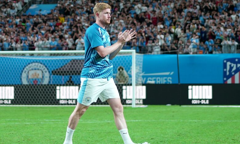 De bruyne saudi man city transfer