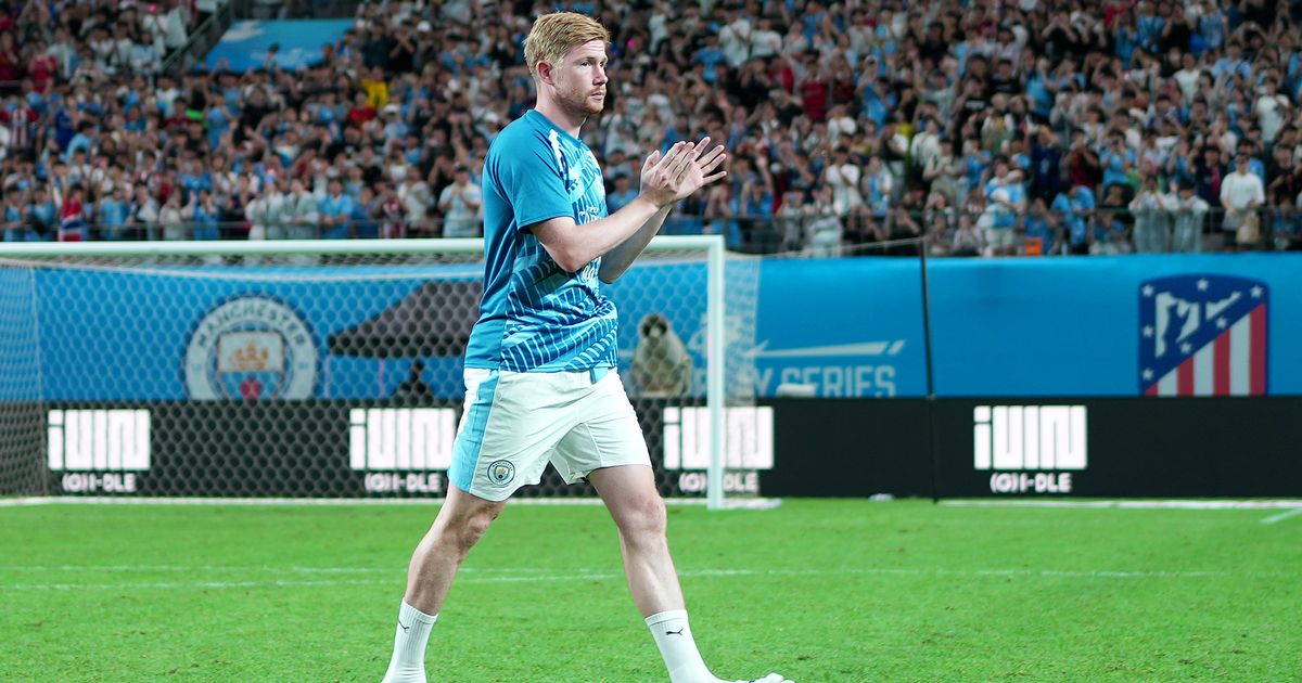 De bruyne saudi man city transfer