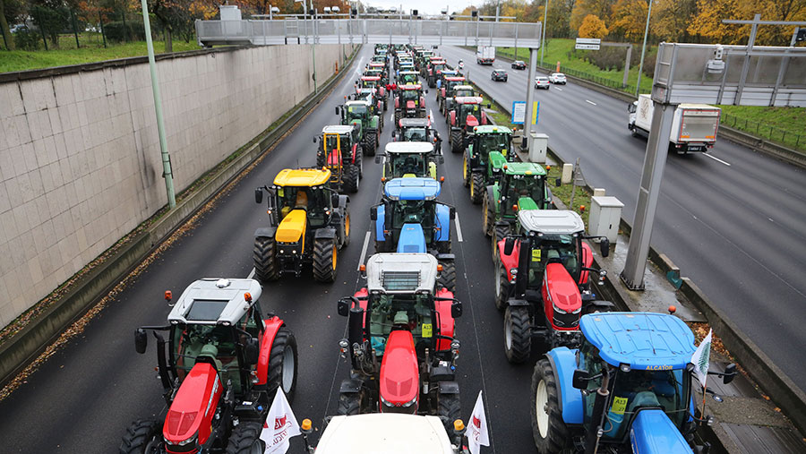 France prime minister protests farmers