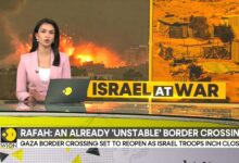 Israel has signaled that the next major battle is in rafah