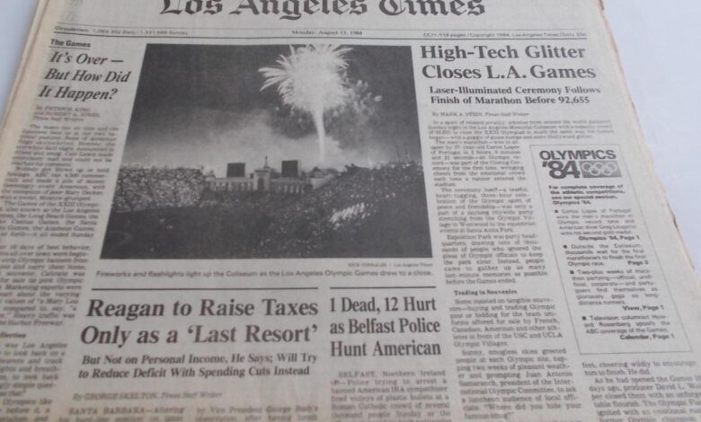 Los angeles times tensions cuts