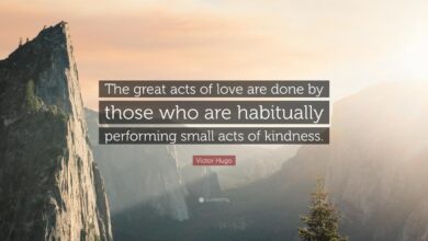 Acts love hugo victor great small done those kindness who habitually performing quote wallpapers quotefancy