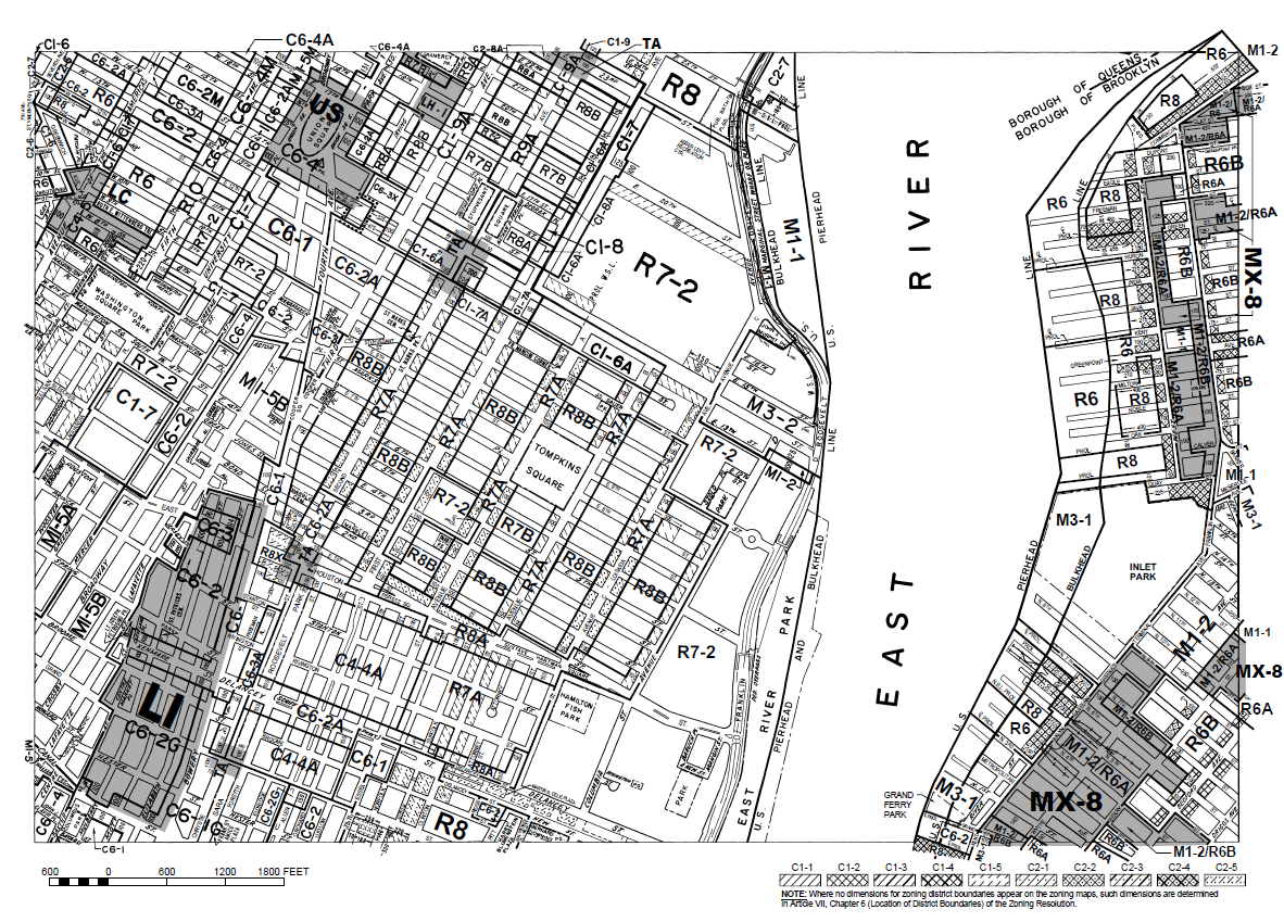 New york economy zoning