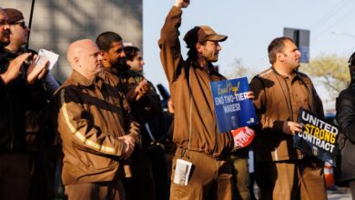 Ups layoffs rising wages union contract