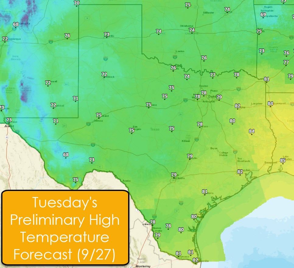 Texas weather cold power schools