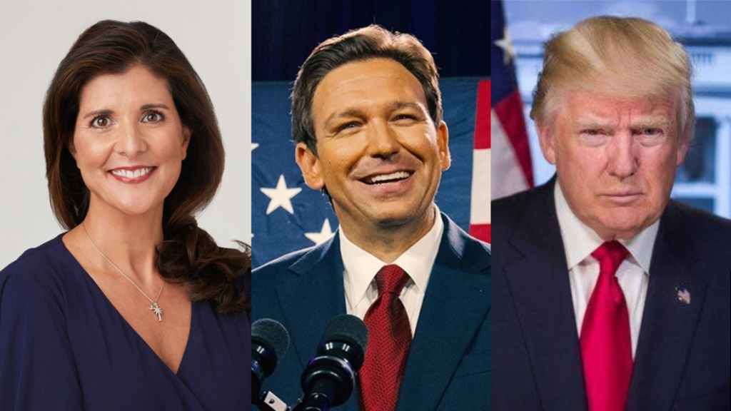 Iowa caucuses trump desantis haley