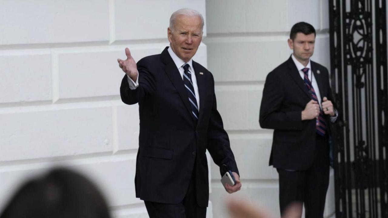 Biden los angeles storms